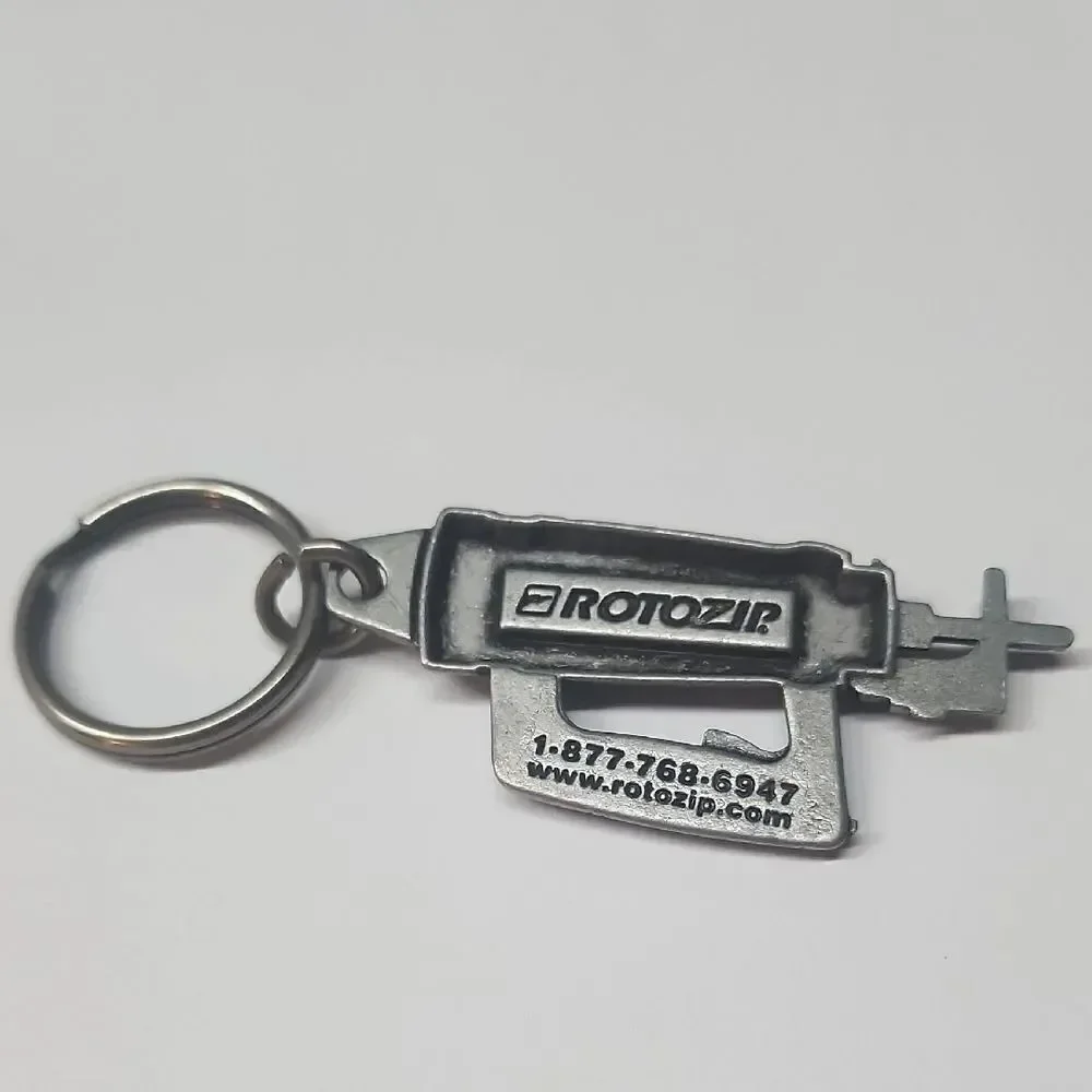 RotoZip Metal Keychain